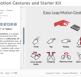 Easy Leap Motion Gestures and Starter Kit（LeapMotion Unity3D插件）