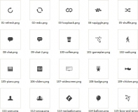 IOS开发中用到的图标素材glyphish-icons