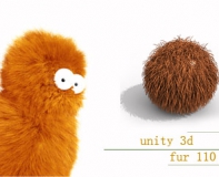 unity3d毛发插件