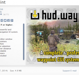 Unity HUDWaypoint