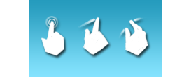 Unity中的手势操作的插件FingerGestures