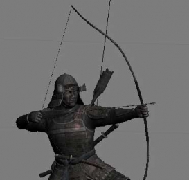 Li系列更新日本弓箭手模型+贴图