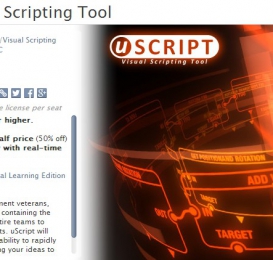 uScript Visual Scripting Tool