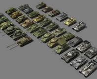 坦克模型大合集