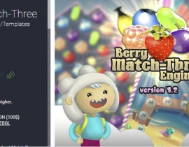 Berry Match-Three v4.2.7(Aug 30,2017)仿糖果完整三消源码