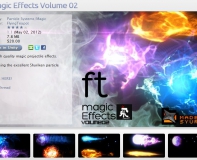 9种超炫大招火粒子特效FT Magic Effects Volume 01_02_03大全