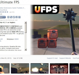 UFPS Ultimate FPS 1.4.6 射击游戏插件