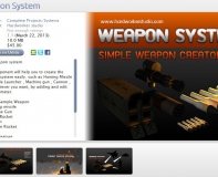 Weapon System 武器追踪导弹系统