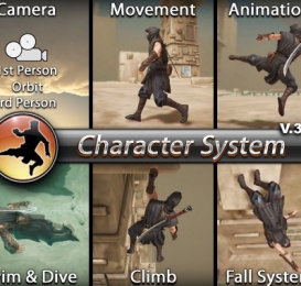 [unity商店内容] Character System 2 & 3