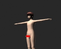 成人男子裸体模型 带重要部位ThirdPerson