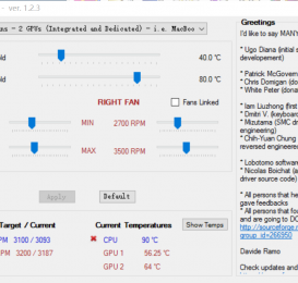 mac风扇控制软件LubbosFanControl 1.2.3 双系统控制win控制风扇