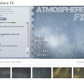天气插件AtmosphereFX UNITY3D